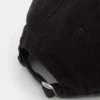 Cappellino in velluto a coste nero Cappellino in velluto a coste nero