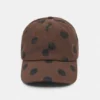 Cappellino marrone a pois Cappellino marrone a pois
