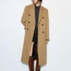 Cappotto lungo color cammello Cappotto lungo color cammello