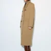 Cappotto lungo color cammello Cappotto lungo color cammello