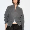 Cardigan con zip Cardigan con zip