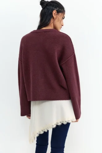 Cardigan in morbida maglia