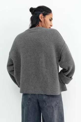 Cardigan in morbida maglia