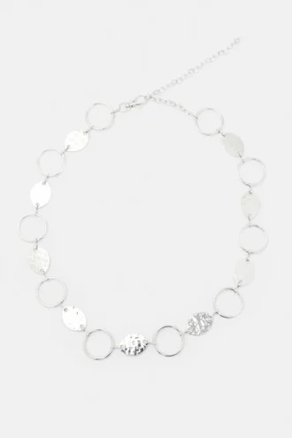 Cintura con cerchio metallico