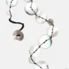 Collana con bottoni finitura madreperla Collana con bottoni finitura madreperla