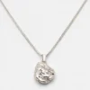Confezione con collana e anello con pietra