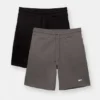 Confezione da 2 pantaloncini Bermuda in felpa