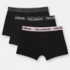 Confezione da 3 boxer con fascia in vita rosa Confezione da 3 boxer con fascia in vita rosa