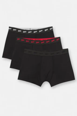 Confezione da 3 boxer con logo piccolo