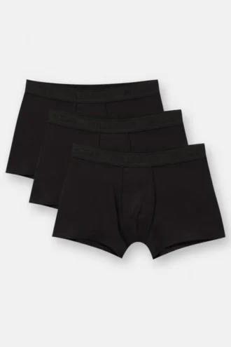 Confezione da 3 boxer neri