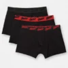 Confezione da 3 boxer neri con logo STWD Confezione da 3 boxer neri con logo STWD