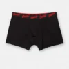 Confezione da 3 boxer neri con logo STWD Confezione da 3 boxer neri con logo STWD