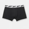 Confezione da 3 boxer neri con logo STWD rosa Confezione da 3 boxer neri con logo STWD rosa
