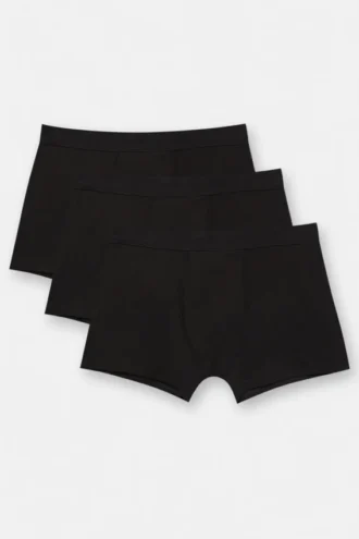 Confezione da 3 boxer neri STWD