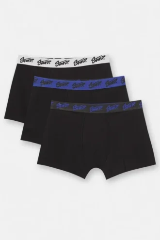 Confezione da 3 boxer STWD blu