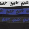 Confezione da 3 boxer STWD blu Confezione da 3 boxer STWD blu