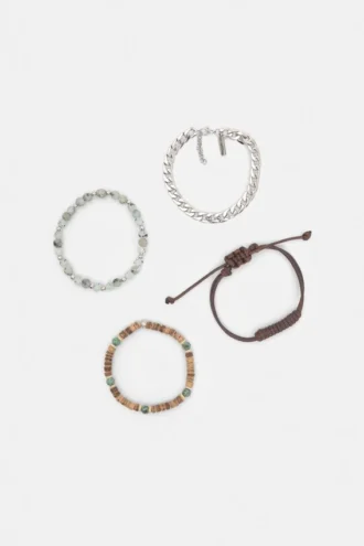 Confezione da 4 braccialetti