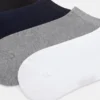 Confezione da 4 paia di calzini corti basic in stile pantaloncini Confezione da 4 paia di calzini corti basic in stile pantaloncini