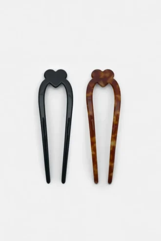 Confezione di fermagli per capelli a forma di cuore