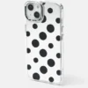 Custodia per iPhone a pois a specchio