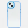 Custodia per iPhone con bordo a contrasto