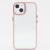Custodia per iPhone con bordo a contrasto
