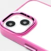 Custodia per iPhone con bordo a contrasto