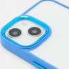 Custodia per iPhone con bordo a contrasto