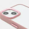 Custodia per iPhone con bordo a contrasto