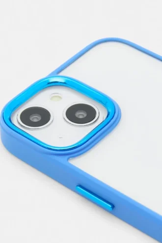 Custodia per iPhone con bordo a contrasto
