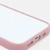 Custodia per iPhone con bordo a contrasto
