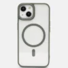 Custodia trasparente verde per iPhone