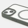 Custodia trasparente verde per iPhone