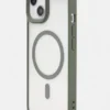 Custodia trasparente verde per iPhone