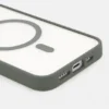 Custodia trasparente verde per iPhone