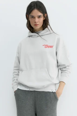 Felpa con cappuccio Crew Studios