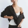 Felpa con cappuccio e zip