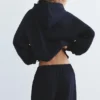 Felpa con cappuccio e zip