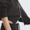 Felpa con cappuccio e zip