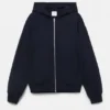 Felpa con cappuccio e zip