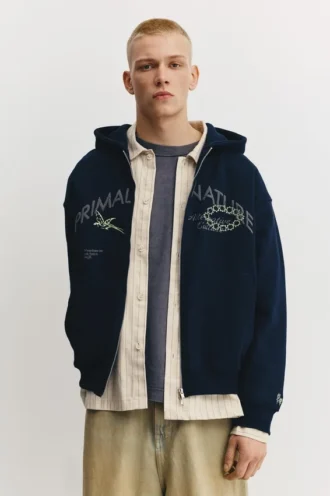 Felpa con cappuccio e zip Primal Nature Felpa con cappuccio e zip Primal Nature