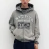 Felpa con cappuccio e zip STWD Felpa con cappuccio e zip STWD