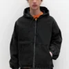 Felpa con cappuccio e zip STWD