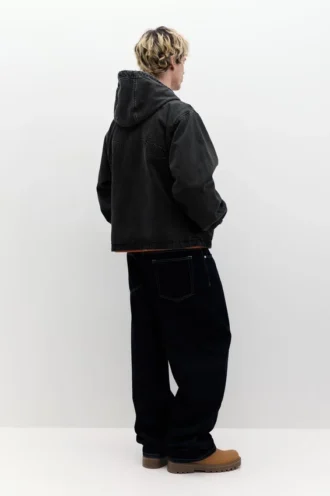 Felpa con cappuccio e zip STWD