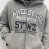 Felpa con cappuccio e zip STWD Felpa con cappuccio e zip STWD
