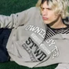 Felpa con cappuccio e zip STWD Felpa con cappuccio e zip STWD