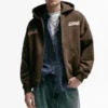 Felpa con cappuccio e zip STWD Madrid Felpa con cappuccio e zip STWD Madrid