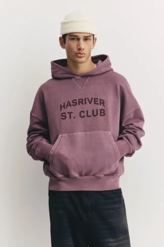 Felpa con cappuccio Hasriver St. Club