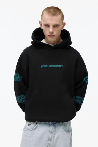 Felpa con cappuccio STWD Community Felpa con cappuccio STWD Community