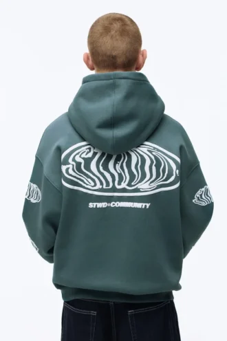 Felpa con cappuccio STWD Community Felpa con cappuccio STWD Community